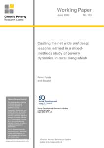 Working Paper June 2010 NoCasting the net wide and deep: