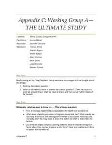 Microsoft Word - Appendix C Working Group A.doc