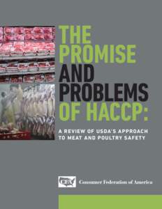 THE PROMISE AND PROBLEMS OF HACCP: A REVIEW OF USDA’S APPROACH