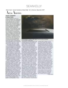 !  Diehl, Carol. “James Casebere at Sean Kelly,” Art in America, December 2007. !