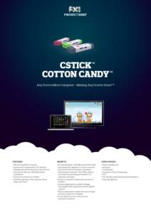 Product Brief  Cstick Cotton Candy TM