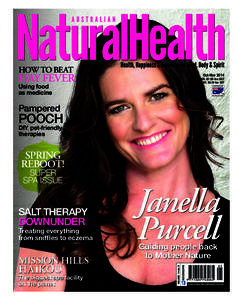 Australian Natural Health Volume 14#HOW TO BEAT  HAY FEVER