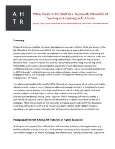 Teaching / Educational psychology / Scholarship of Teaching and Learning / Pedagogy / Education / Art history / Educational technology / Visual arts education / SOTL / Learning environment / Society for the Teaching of Psychology