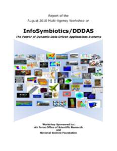 Report of the August 2010 Multi-Agency Workshop on InfoSymbiotics/DDDAS The Power of Dynamic Data Driven Applications Systems