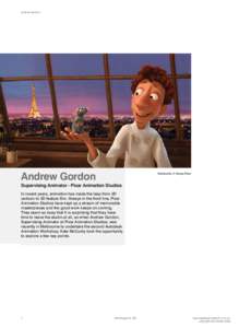 Andrew Gordon  Andrew Gordon Ratatouille, © Disney/Pixar