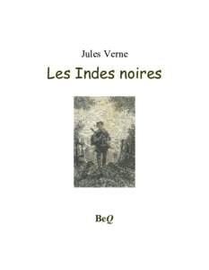Jules Verne  Les Indes noires BeQ Be