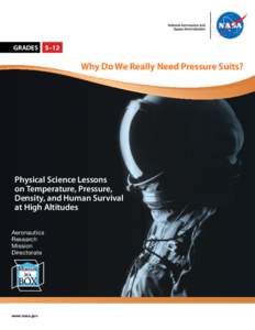 GRADES  5–12 Why Do We Really Need Pressure Suits?