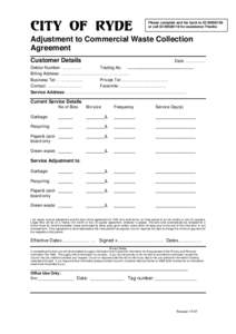 Microsoft Word - adjustment commercial waste collection form.doc