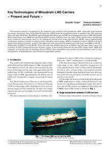 47  Key Technologies of Mitsubishi LNG Carriers