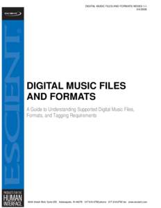 Microsoft Word - DigitalMusicFiles&Formats.doc