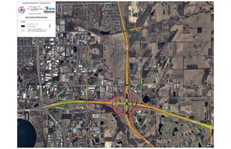 IProject, North segment (Dane/Rock County line - US 12/18), map - USinterchange, Turbine alternative overview, Open House - Jan. 29, 2014