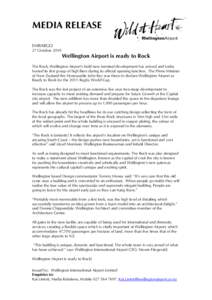 Wellington International Airport / Wellington / Mainzeal / Westpac Stadium / Sydney Airport / Beca Group / James Beard / Oceania / Wellington City / Geography of New Zealand