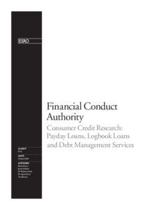 Financial Conduct Authority CLIENT FCA DATE 24 April 2014