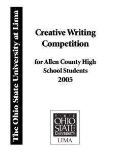 The Ohio State University at Lima  Creative Writing Competition for Allen County High School Students
