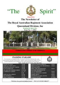 Royal Australian Regiment / RAR / Battle of Long Tan / Battle of Hat Dich / Military organization / Military / Vietnam War