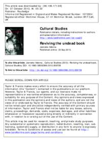 
            
[removed]REVIVING THE UNDEAD BOOK Janneke Adema
            