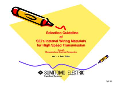 Selection Selection Guideline Guideline of of SEI