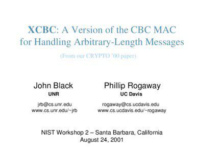 CMAC / Padding / Block cipher / Digital signature forgery / Message authentication codes / Cryptography / Finite fields