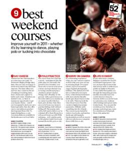 best weekend courses 9  Improve yourself in 2011 – whether