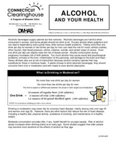 Microsoft Word - Alcohol and Your Healthdoc
