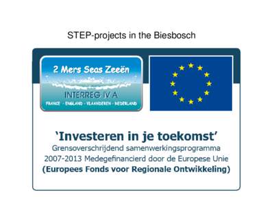 STEP-projects in the Biesbosch  Biesbosch, part of the Delta position of the surrounding cities and roads  Partners in the Biesbosch