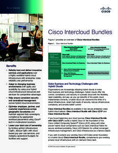 At-a-Glance  Cisco Intercloud Bundles Figure 1 provides an overview of Cisco Intercloud Bundles. Figure 1.  Cisco Intercloud Bundles Cisco Intercloud Bundle with