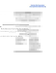 NoIn the Supreme Court of the United States KELLOGG BROWN & ROOT SERVICES, INC., KBR INC., HALLIBURTON COMPANY, AND SERVICE EMPLOYEES INTERNATIONAL, PETITIONERS