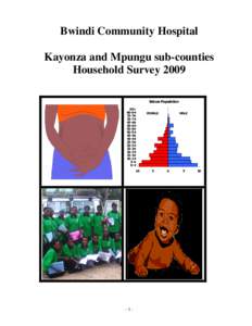 Bwindi Community Hospital Kayonza and Mpungu sub-counties Household Survey 2009 Batwa Population 85+ 80-84