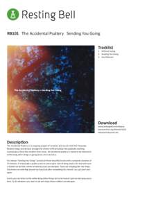 RB101 The Accidental Psaltery Sending You Going Tracklist 1.	 Without Saying 2.	 Sending You Going 3. 	 Any Moment