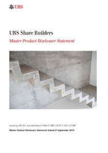 UBS Share Builders PDS (FINAL)