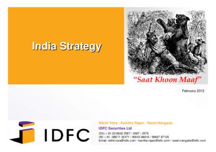 Microsoft PowerPoint - India Strategy - Jan12.ppt