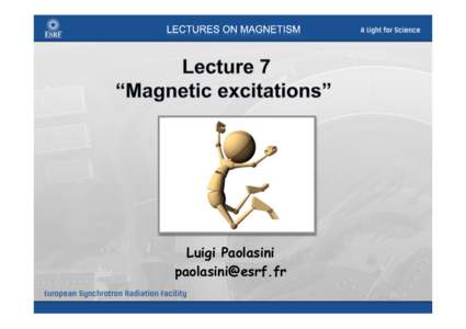 Paolasini_magnetism lecture7.ppsx