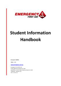 Student Information Handbook Re-Issued: [removed]TOID: 21703
