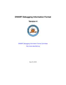 DWARF Debugging Information Format V4