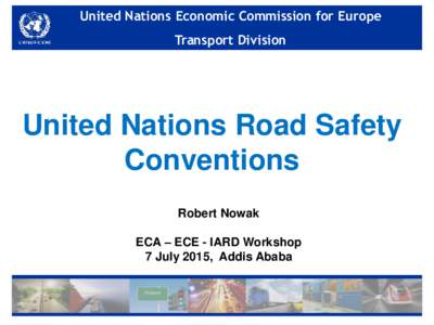 United Nations Economic Economic Commission Commission for for Europe Europe
