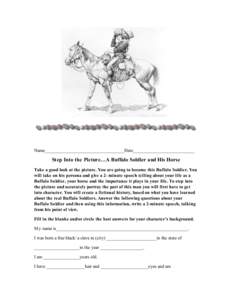 Texas–Indian Wars / Baha-ud-Din Naqshband Bukhari / Cavalry / Military personnel / Buffalo Soldiers