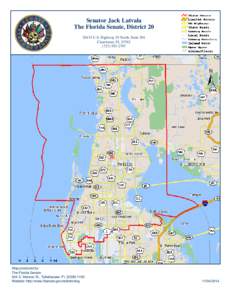Senator Jack Latvala The Florida Senate, District[removed]U.S. Highway 19 North, Suite 201 Clearwater, FL[removed]2797