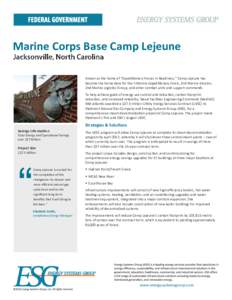 Marine Corps Base Camp Lejeune Known as the home of “Expeditionary Forces in Readiness,” Camp Lejeune has become the home base for the II Marine Expeditionary Force, 2nd Marine Division, 2nd Marine Logistics Group, a