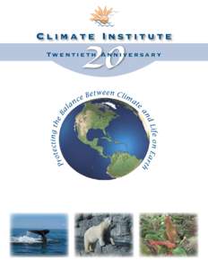 20  Climate Institute e t w e e n C li m B