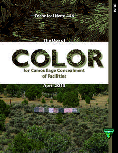 Technical Note 446  The Use of for Camouflage Concealment of Facilities
