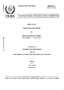 International Atomic Energy Agency  I N DC