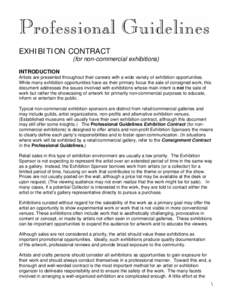 Microsoft Word - ExhibitionContract2010.doc