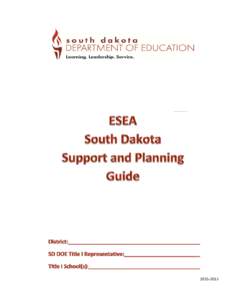 Microsoft Word - ESEA Support and Planning Guide Falldocx