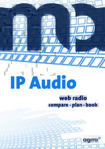 IP Audio  web radio compare - plan - book