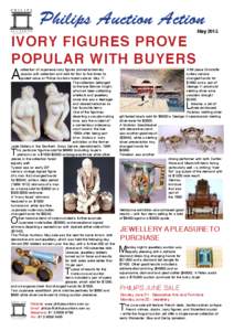 Philips Auction Action IVORY FIGURES PROVE POPULAR WITH BUYERS A