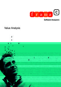 Value Analysis  Frama-C’s value analysis plug-inCarbon)  Pascal Cuoq with Virgile Prevosto