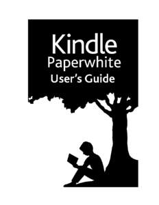 Kindle Paperwhite User’s Guide