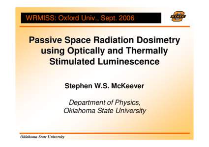 Recent Advances in Optically Stimulated Luminescence Dosimetry Using Aluminum Oxide