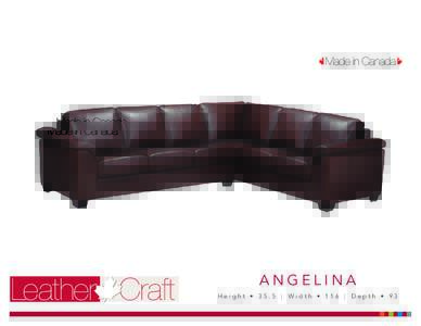 Leather Craft  ANGELINA Height •  35.5