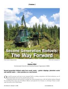[ Feature ]  Second Generation Biofuels: The Way Forward